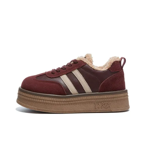 Medd Термические Легкие Увеличивающие Высоту Низкие Кроссовки для Скейтбординга Женские