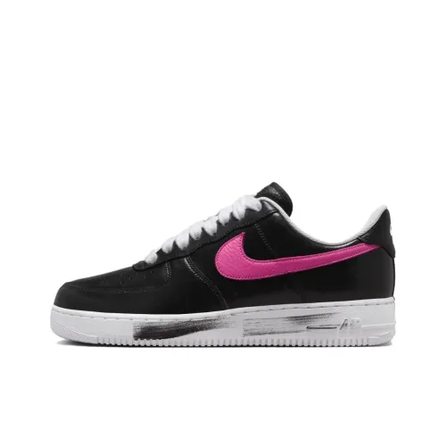 PEACEMINUSONE x Nike Air FORCE 1 Scratch And WIN Low Топ Скейтборд Кроссовки Unisex Черный Зеленый Розовый