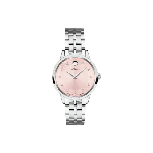 MOVADO Автоматический Механический Часы для Мужчин 30 мм Розовые