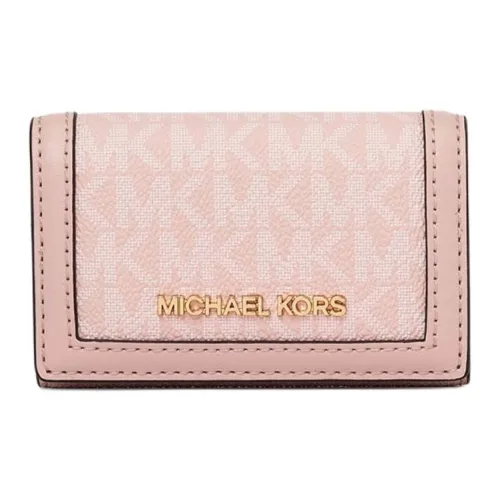 MICHAEL KORS Покрытый холст Key Pouch Маленький Женский Румяно-розовый