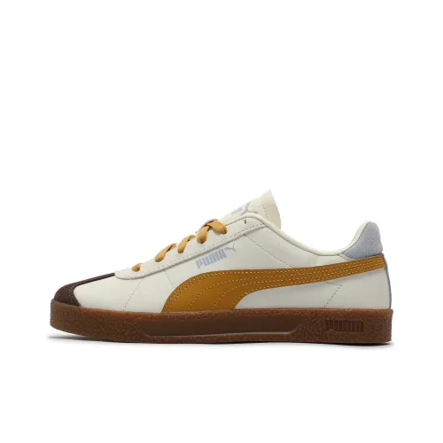 PUMA Износостойкие и Легкие Низкие Кроссовки для Скейтбординга Унисекс Экрю