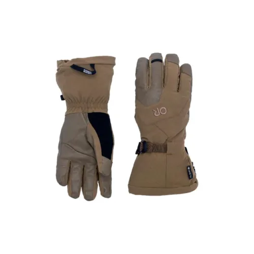 Outdoor Research Кожа Полиэстер Перчатки Мужские Коричневые