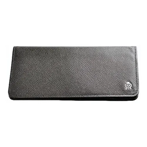 Dunhill Кошелек из телячьей кожи мужской темно-серый