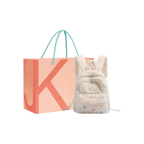 JANE KLAIN Ткань Рюкзак Стандартный Женский Экрю