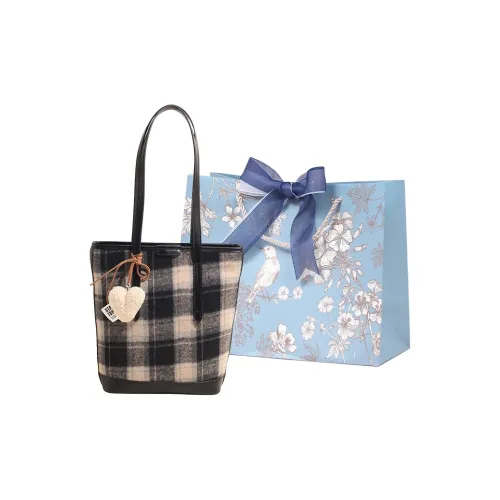 REDOO Шерстяная сумка через плечо женская многоцветная