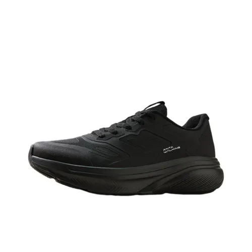 ANTA Shenxing LITE Устойчивый к истиранию Дышащий Низ Резистентный Низкий Топ Кроссовки для тренировок Мужской Черный