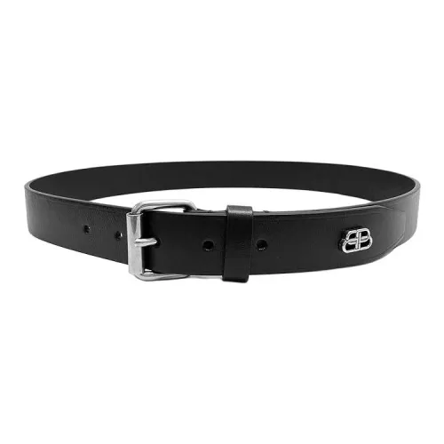 Balenciaga Кожаные ремни Мужской Черный Ширина ремня 3 см