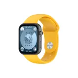 Силиконовый ремешок, жёлтый