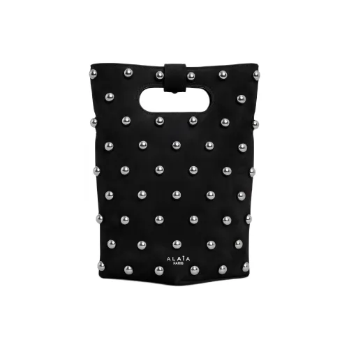 Alaia Телячья кожа Сумка Сумка через плечо Сумка через плечо Маленькая Женская Черная