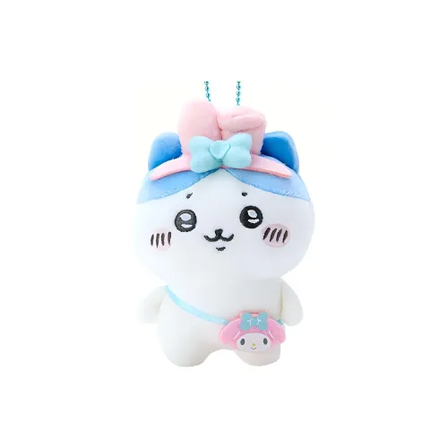 Sanrio Melodi Chiikawa Очаровательная Мягкая Кукла Плюшевая Подвеска 14 см Рекомендуемая Высота