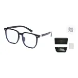 Яркий черный, полная оправа, защита от синего света [в комплекте с коробкой]