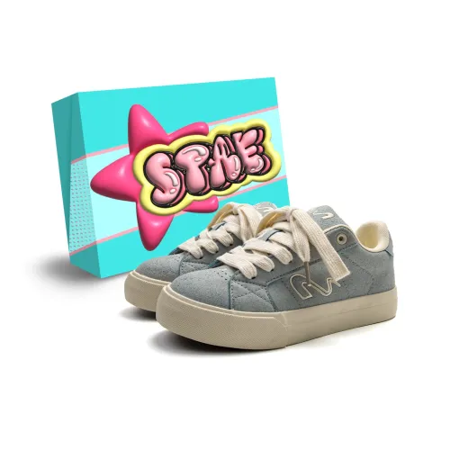 STAE Slip-resistant Abrasion-resistant Low-top Skateboard Shoes Women's Yellow Box Included STAE Противоскользящие Износостойкие Низкие Кеды для Скейтбординга Женские Желтая Коробка Включена