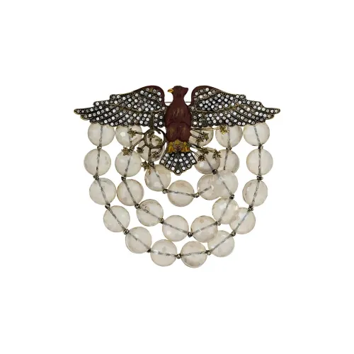 GUCCI Латунные Броши Многоцветные Женские