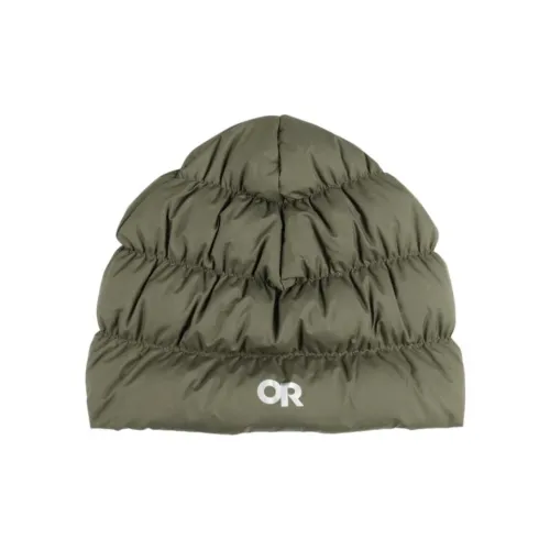 Outdoor Research Пуховые куртки Перо Плюшевая шапка Унисекс Зеленый