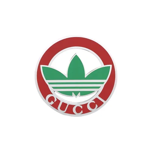 GUCCI X ADIDAS Collaboration Броши Зеленый Унисекс