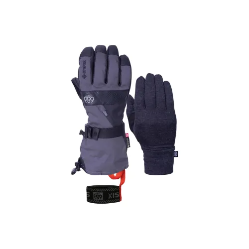 686 Полиэстер Смесовая шерсть Перчатки Унисекс Фиолетовый