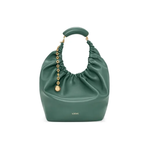 LOEWE Napa Овечья шкура Сумка на плечо Средний Женские Ветивер