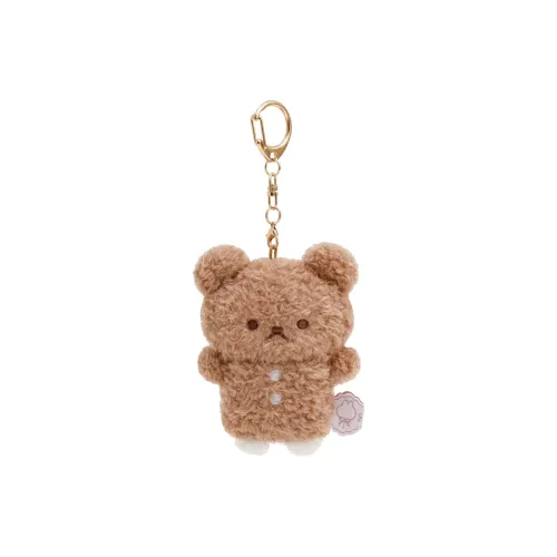 SAN X Сушилка для одежды Печенье Медведь Кукла Плюшевый Брелок 9 см Рекомендуемая высота