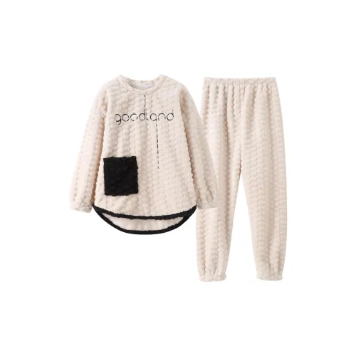 XIAFENYAN Пижама Подарочная коробка Женская Абрикос