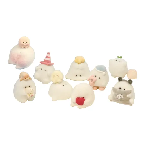 Eleven Elephants x Xin An Xiao Белый Шар Слепые коробки Один Mystery Коробка Целая коробка 6 шт