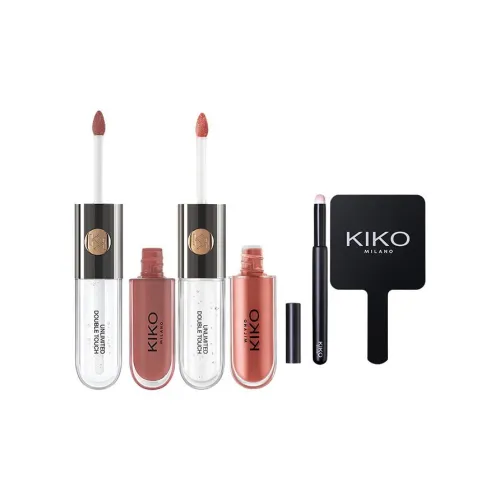 KIKO Классический набор макияжа с жидкой помадой легко смешиваемый глянцевый эффект для губ с длительным финишем