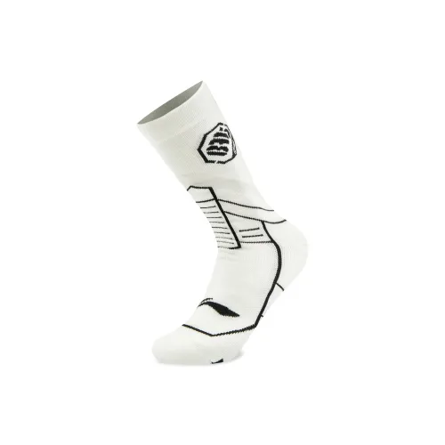 LINING Basketball Collection Белый 1 шт Унисекс MID Носки до икры