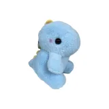 Плюшевый динозавр, украшение, синий