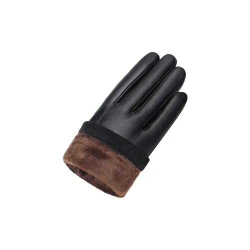 SEPTWOLVES Овчина Велоспорт Водительский Мотоцикл Сенсорный экран Перчатка WO Унисекс