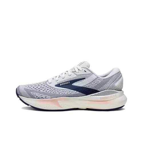 Brooks Adrenaline GTS Slip-resistant и дышащий низкий топ повседневная беговая обувь для женщин серый и синий