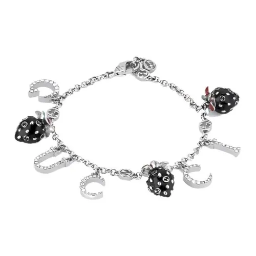 GUCCI Brass Bracelets Серебряный Унисекс