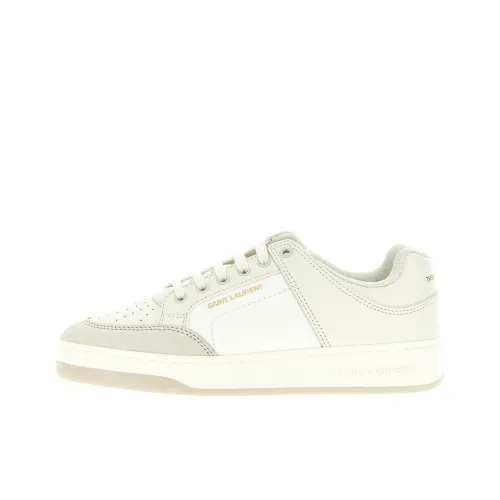 SAINT LAURENT SL 61 Низкие Кроссовки для скейтбординга 4CM Женские Белые