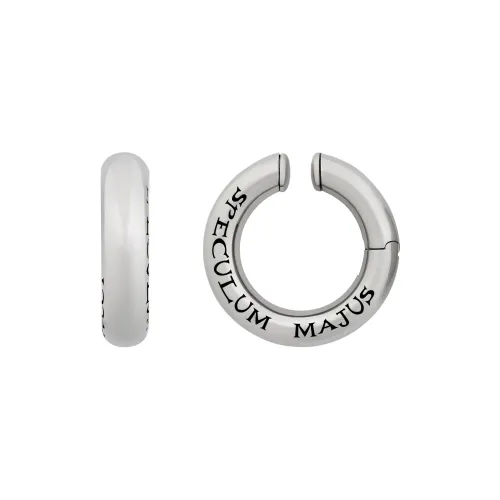 GUCCI Металлические серьги Clip ON, серебряные, унисекс