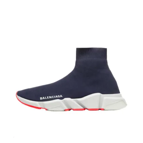 Balenciaga Speed High Топ Повседневная обувь Мужская Морской синий