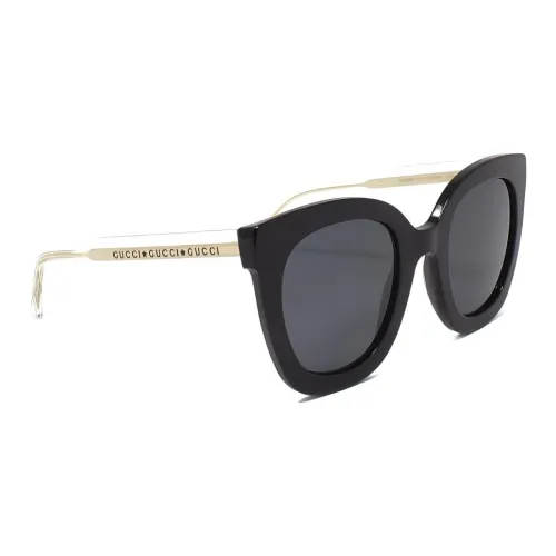 GUCCI Солнцезащитные очки, черные, унисекс