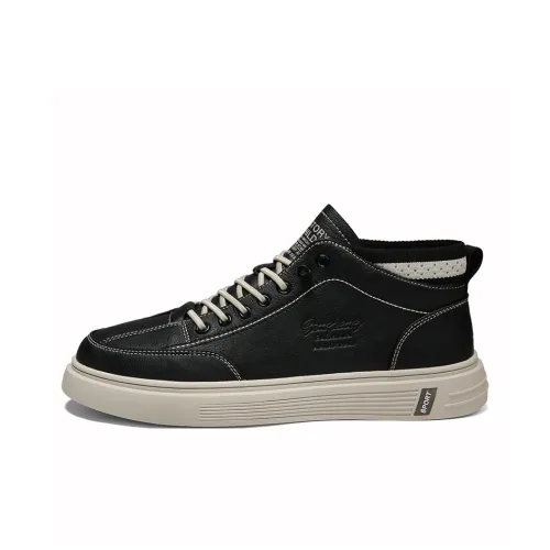 Bull Charm Устойчивые к истиранию MID Топ Скейтборд Кроссовки Мужские