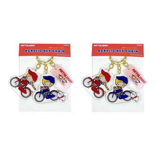 Sanrio Patty Jimmy Акриловый брелок 2 шт. Подвески на тему аниме
