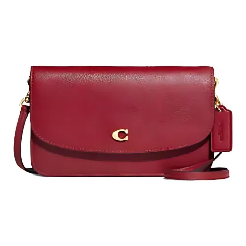 COACH Hayden Кожа Сумка через плечо Маленькая Женская Бургунди Тонированный Цвет Palette