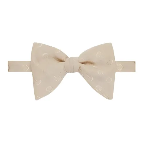 GUCCI Bow Tie Ecru Men's