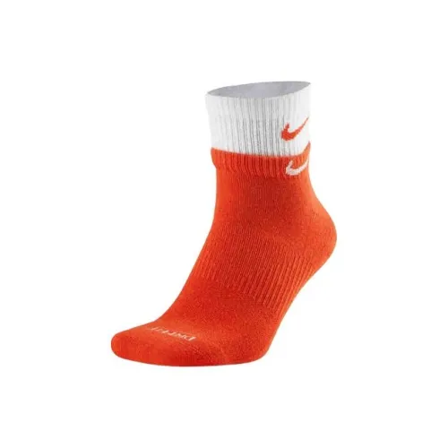 Низкие носки Nike Dri Fit унисекс 1 упаковка оранжевые