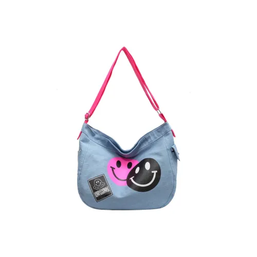 DALO Деним Сумка через плечо Стандартная Женская Фуксия Зеленый Оранжевый