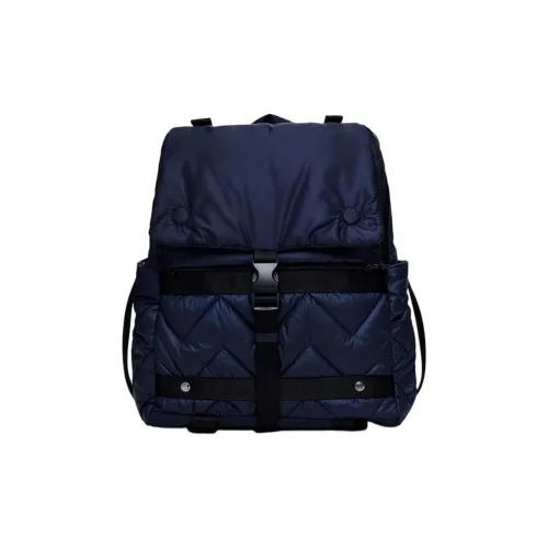 Desigual Ткань Рюкзак Большой Унисекс Синий