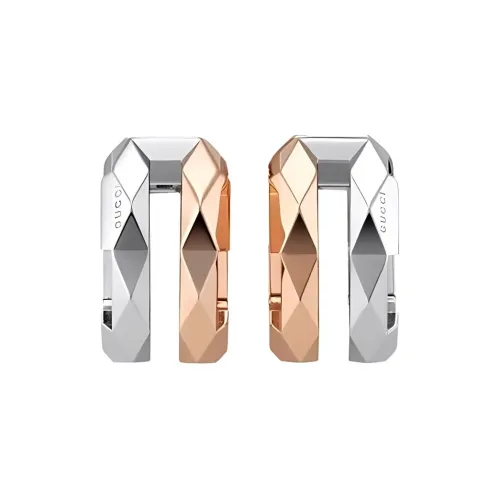 GUCCI Серьги из металла Женские Розовое золото Серебряный