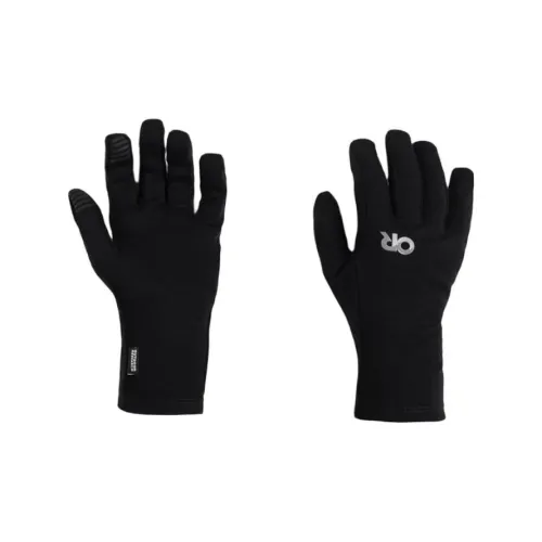 Outdoor Research Перчатки из мериносовой шерсти Мужские Черные
