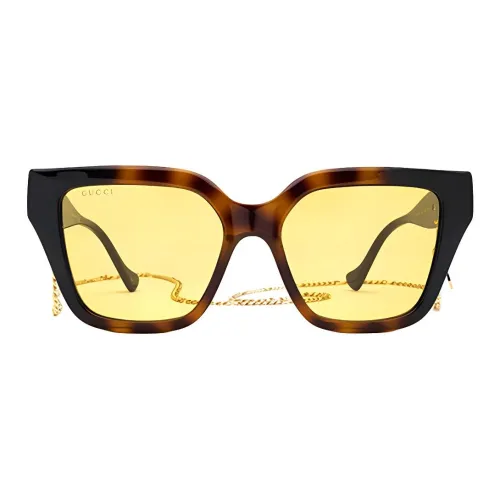 GUCCI Солнцезащитные очки Коричневый Унисекс