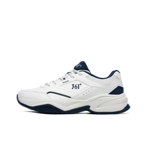 361° Life Collection Slip Резистентный Устойчивый к Износу Дышащий Низкий Топ Casual Мужской Белый Синий