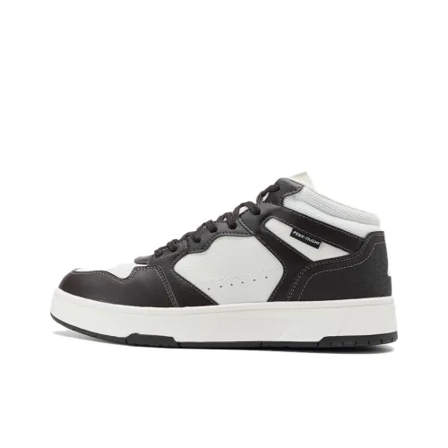 PEAK Классическое наследие Slip-on Устойчивый к истиранию Низкий топ Скейтборд Кроссовки Мужские Белый Черный