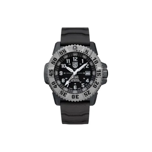 LUMINOX Кварцевый механизм Мужские часы Часы Черный циферблат