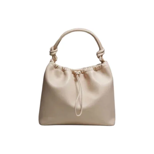 Other Stories Sheepskin Bag Large Women's Beige