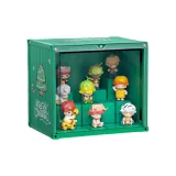 Рождественский мультяшный дизайн [1 шт, квадратный контейнер, хобби модель]