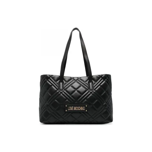 LOVE MOSCHINO Полиуретан Тоут Сумка Сумка для покупок Женская Черная